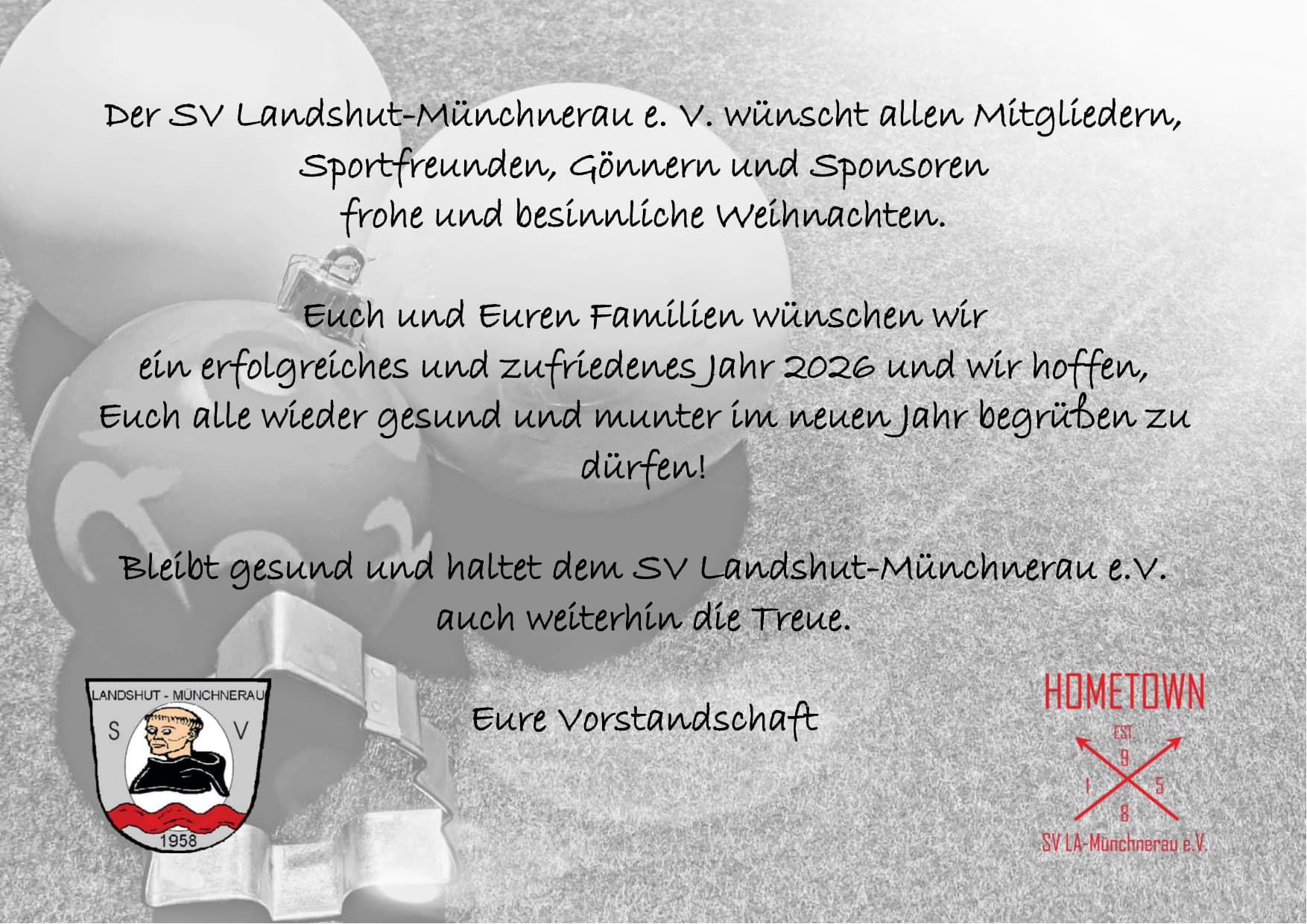 Weihnachtsgrüße 2026