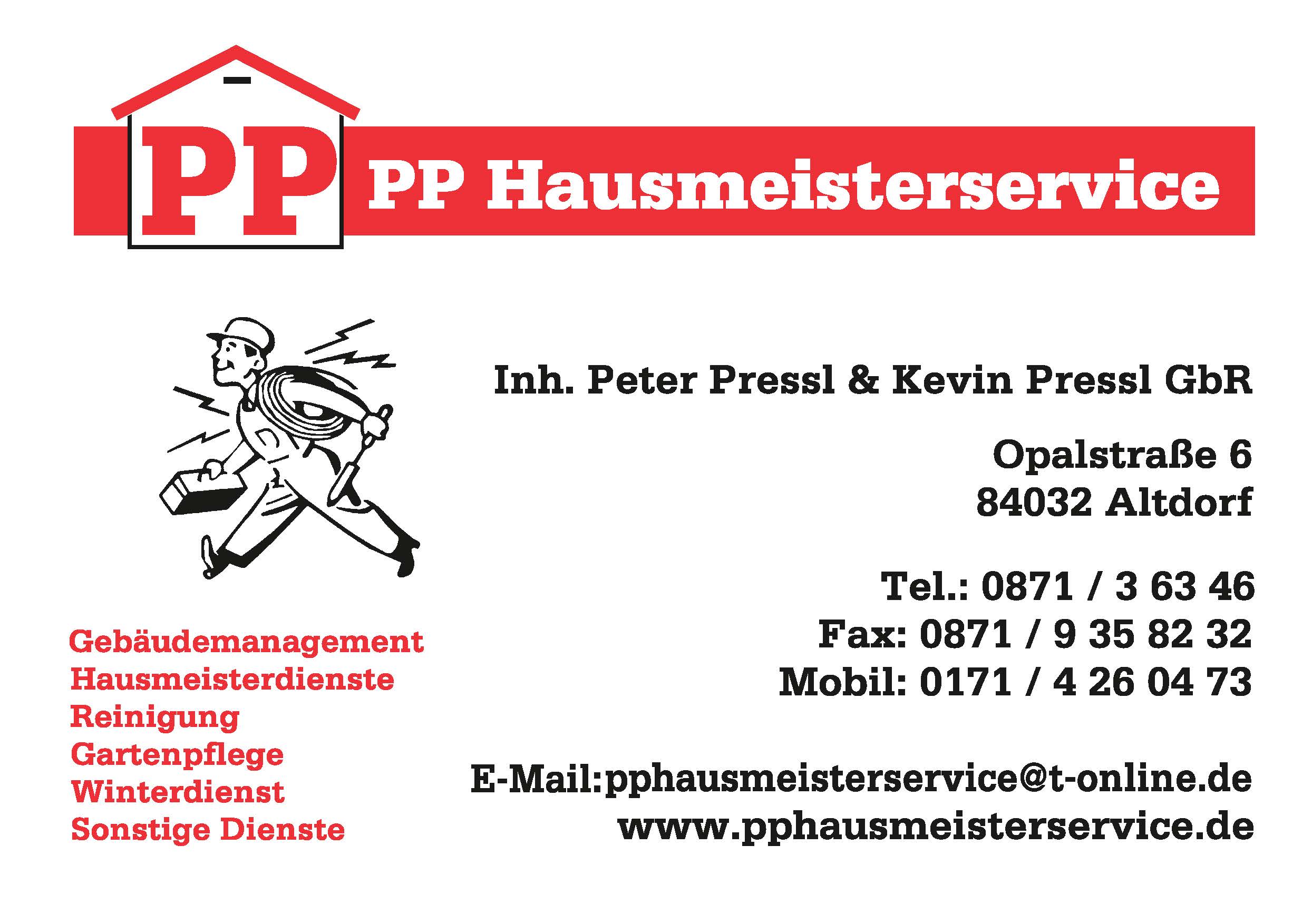 Hausmeisterei Peter Pressl